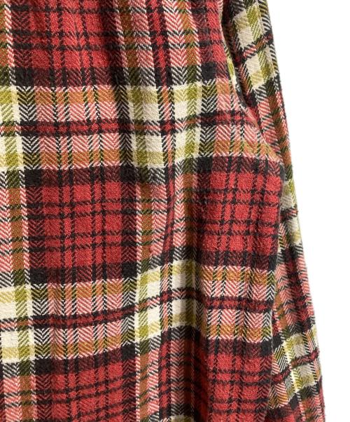 BRENTS（ブレント）BRENTS (ブレント) 50’s チェックシャツ/1950s Plaid Shirt レッド サイズ:Lの古着・服飾アイテム