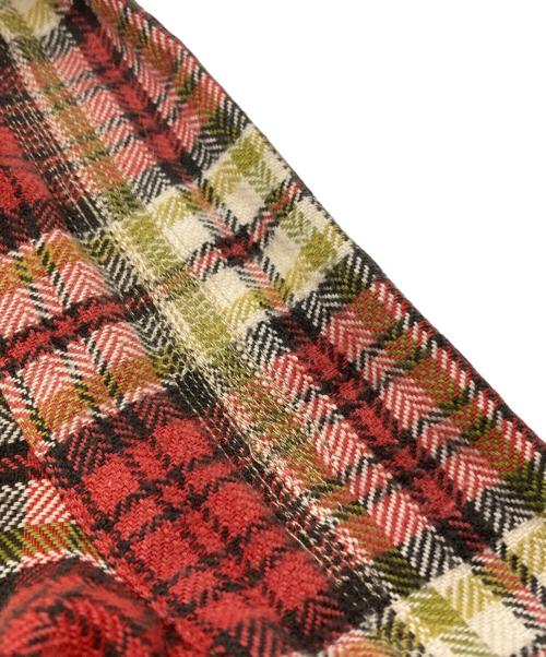 BRENTS（ブレント）BRENTS (ブレント) 50’s チェックシャツ/1950s Plaid Shirt レッド サイズ:Lの古着・服飾アイテム