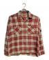BRENTS（ブレント）の古着「50’s チェックシャツ/1950s Plaid Shirt」｜レッド