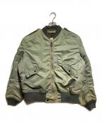 BUZZ RICKSON'Sバズリクソンズ）の古着「フライトジャケット/Flight jacket」｜カーキ