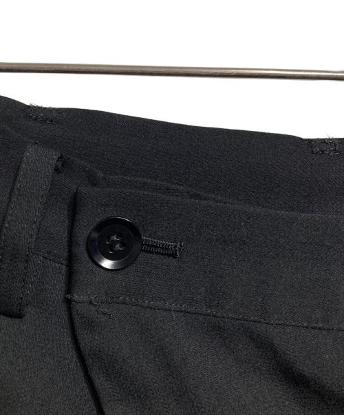 GROUND Y（グラウンドワイ）GROUND Y (グラウンドワイ) ウールサルエルパンツ/Wool Sarouel Pants ブラック サイズ:3の古着・服飾アイテム