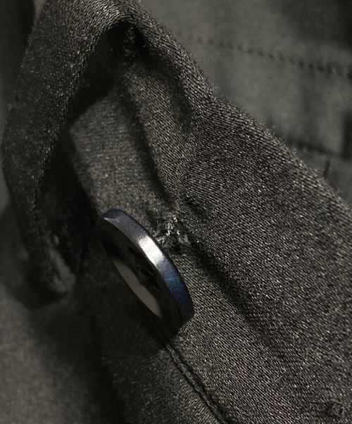 GROUND Y（グラウンドワイ）GROUND Y (グラウンドワイ) ウールサルエルパンツ/Wool Sarouel Pants ブラック サイズ:3の古着・服飾アイテム