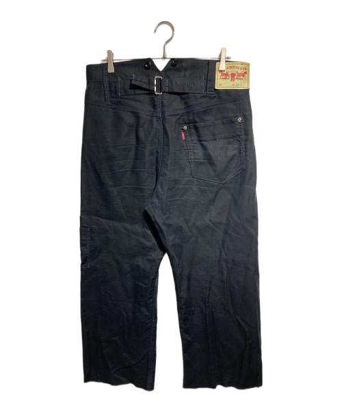 LEVI'S（リーバイス）LEVI'S COMME des GARCONS JUNYA WATANABE MAN サスペンダー付ペインターパンツ/painter pants with suspenders ブラック サイズ:Sの古着・服飾アイテム