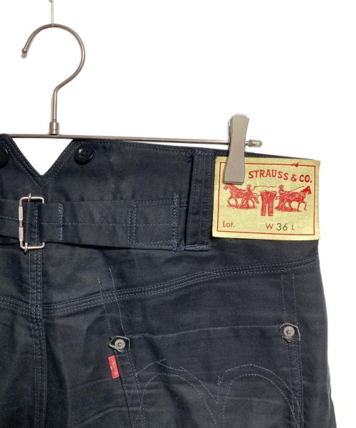 LEVI'S（リーバイス）LEVI'S COMME des GARCONS JUNYA WATANABE MAN サスペンダー付ペインターパンツ/painter pants with suspenders ブラック サイズ:Sの古着・服飾アイテム