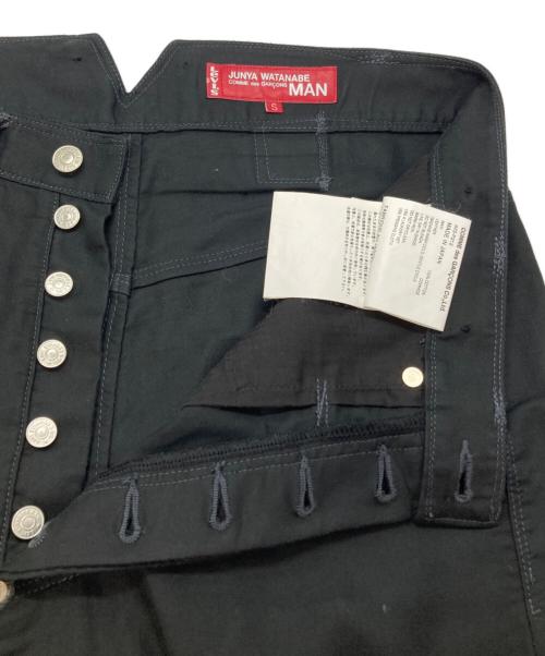 LEVI'S（リーバイス）LEVI'S COMME des GARCONS JUNYA WATANABE MAN サスペンダー付ペインターパンツ/painter pants with suspenders ブラック サイズ:Sの古着・服飾アイテム