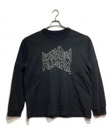 sacai（サカイ）の古着「geoff sacai Print L/S T-Shirt」｜ブラック