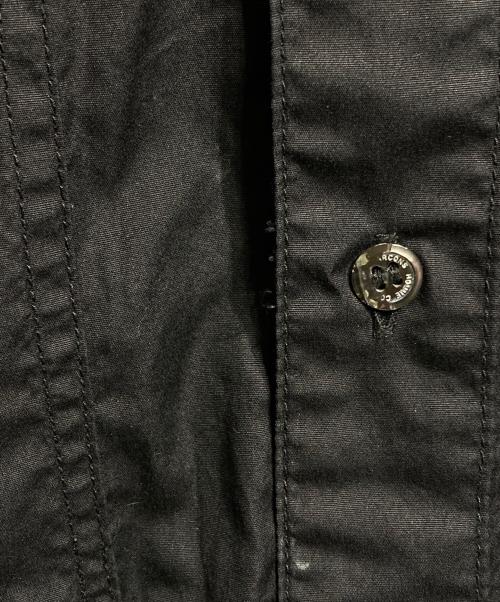 COMME des GARCONS HOMME（コムデギャルソン オム）COMME des GARCONS HOMME (コムデギャルソン オム) 綿ブロードシャツジャケット/Double-Knee Stripe Overalls ブラック サイズ:Lの古着・服飾アイテム