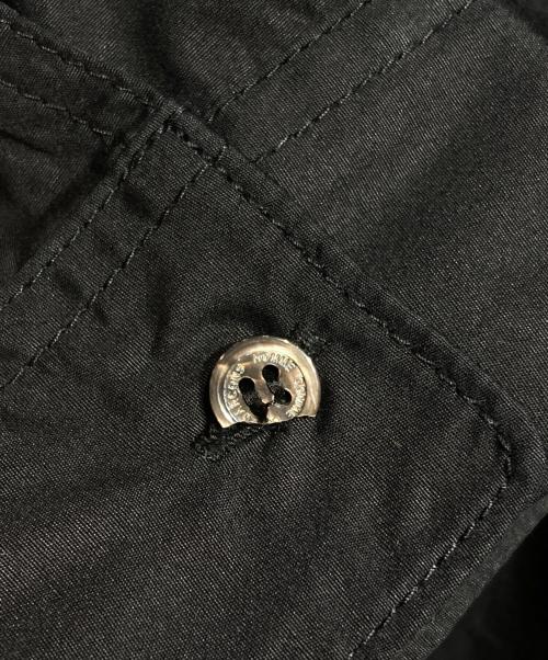 COMME des GARCONS HOMME（コムデギャルソン オム）COMME des GARCONS HOMME (コムデギャルソン オム) 綿ブロードシャツジャケット/Double-Knee Stripe Overalls ブラック サイズ:Lの古着・服飾アイテム