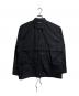 COMME des GARCONS HOMME（コムデギャルソン オム）の古着「綿ブロードシャツジャケット/Double-Knee Stripe Overalls」｜ブラック
