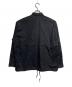 COMME des GARCONS HOMME (コムデギャルソン オム) 綿ブロードシャツジャケット/Double-Knee Stripe Overalls ブラック サイズ:L：22000円