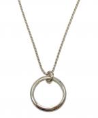 BOTTEGA VENETAボッテガベネタ）の古着「リングモチーフネックレス/Ring-motif necklace」｜シルバー