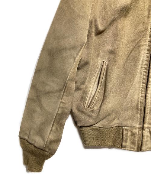 Schott（ショット）Schott (ショット) スエードブルゾン/Suede blouson ベージュ サイズ:40の古着・服飾アイテム