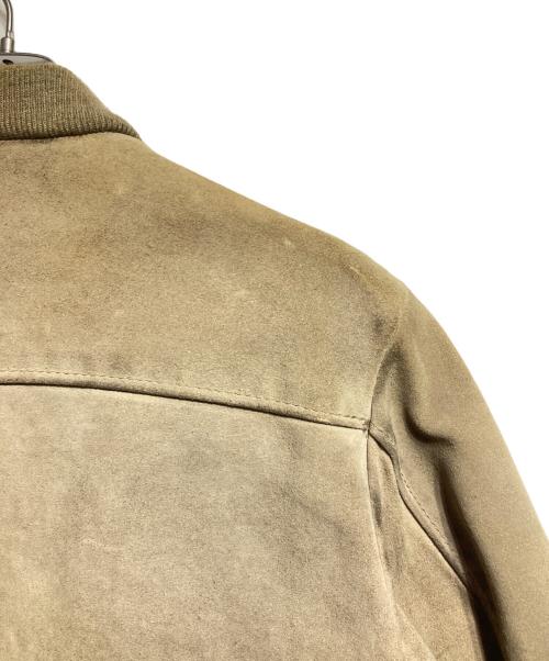 Schott（ショット）Schott (ショット) スエードブルゾン/Suede blouson ベージュ サイズ:40の古着・服飾アイテム
