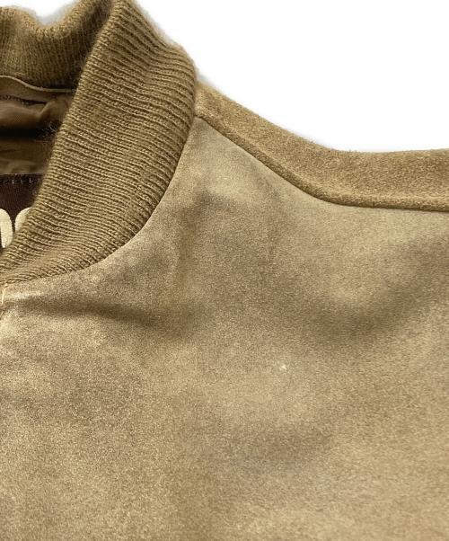 Schott（ショット）Schott (ショット) スエードブルゾン/Suede blouson ベージュ サイズ:40の古着・服飾アイテム
