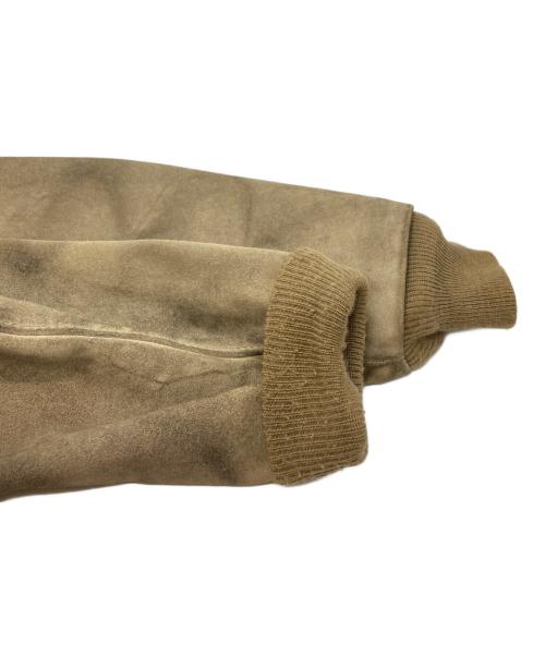 Schott（ショット）Schott (ショット) スエードブルゾン/Suede blouson ベージュ サイズ:40の古着・服飾アイテム