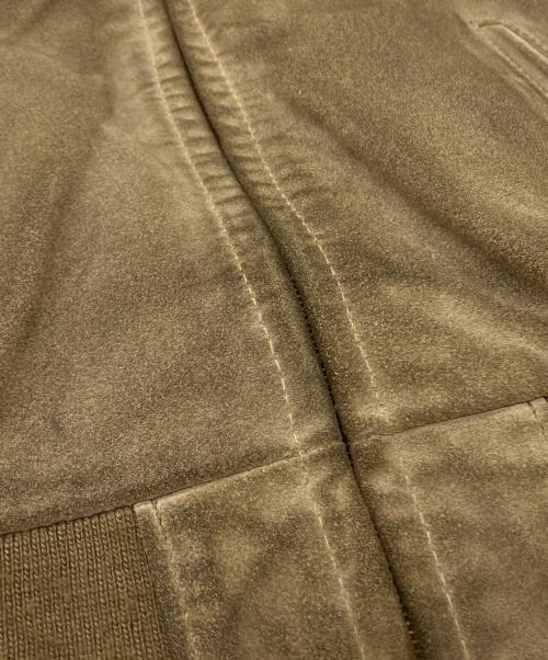 Schott（ショット）Schott (ショット) スエードブルゾン/Suede blouson ベージュ サイズ:40の古着・服飾アイテム