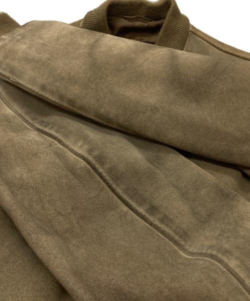 Schott（ショット）Schott (ショット) スエードブルゾン/Suede blouson ベージュ サイズ:40の古着・服飾アイテム