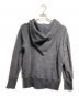 Vivienne Westwood man (ヴィヴィアン ウェストウッド マン) オーブ刺繍ダブルジップニットパーカー/Double-zip knit hoodie グレー サイズ:46：18000円