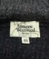 中古・古着 Vivienne Westwood man (ヴィヴィアン ウェストウッド マン) オーブ刺繍ダブルジップニットパーカー/Double-zip knit hoodie グレー サイズ:46：18000円