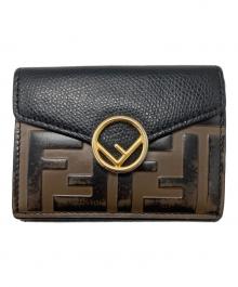 FENDI（フェンディ）の古着「バケットマイクロ財布/Bucket Micro Wallet」｜ブラック