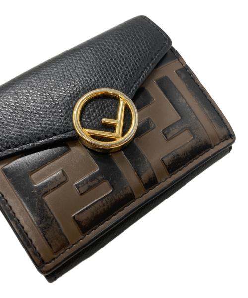 FENDI（フェンディ）FENDI (フェンディ) バケットマイクロ財布/Bucket Micro Wallet ブラックの古着・服飾アイテム