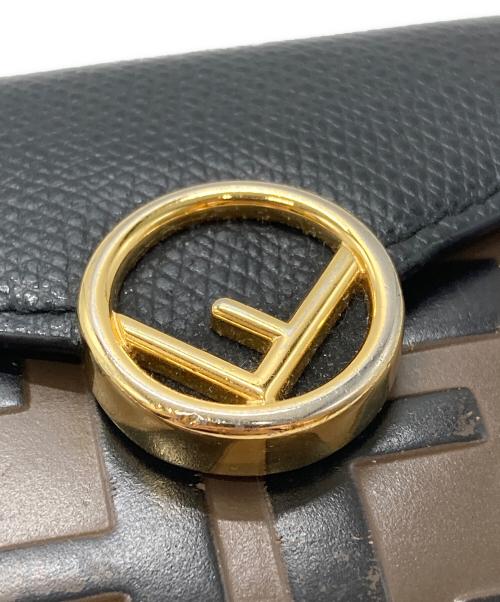 FENDI（フェンディ）FENDI (フェンディ) バケットマイクロ財布/Bucket Micro Wallet ブラックの古着・服飾アイテム