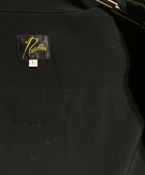 Needles（ニードルズ）Needles (ニードルズ) パイピング カウボーイ ジャケット/Piping Cowboy Jacket  ブラック×パープル サイズ:Lの古着・服飾アイテム