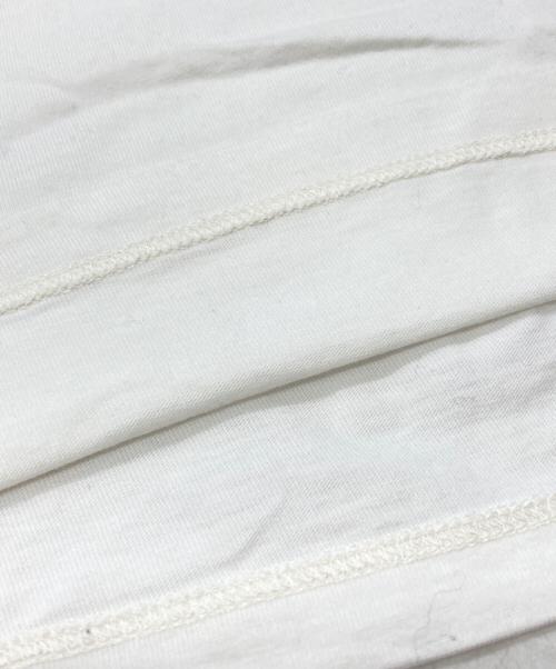 GUCCI（グッチ）GUCCI (グッチ) エンブロイダリー コットンジャージーTシャツ/Embroidered Cotton Jersey T-Shirt ホワイト×ネイビー サイズ:XSの古着・服飾アイテム