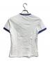 GUCCI (グッチ) エンブロイダリー コットンジャージーTシャツ/Embroidered Cotton Jersey T-Shirt ホワイト×ネイビー サイズ:XS：28000円
