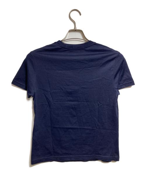 GUCCI（グッチ）GUCCI (グッチ) シェリーラインロゴTシャツ/Web Stripe Logo T-Shirt ネイビー サイズ:Sの古着・服飾アイテム