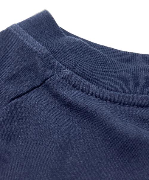 GUCCI（グッチ）GUCCI (グッチ) シェリーラインロゴTシャツ/Web Stripe Logo T-Shirt ネイビー サイズ:Sの古着・服飾アイテム