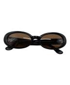 DMY Studiosディーエムワイ スタジオ）の古着「オーバルサングラス/Oval sunglasses」｜ブラック