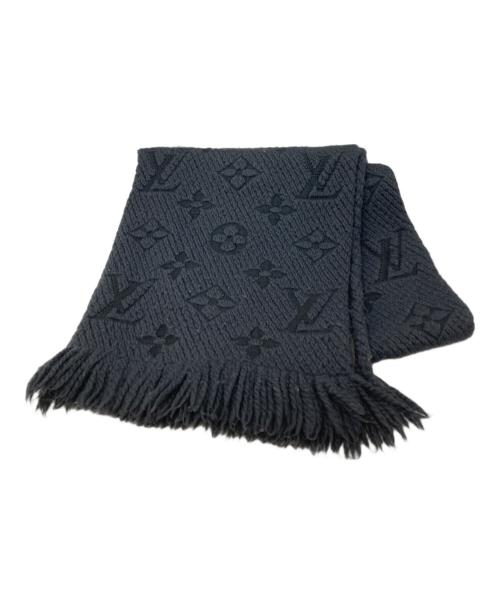 LOUIS VUITTON（ルイ ヴィトン）LOUIS VUITTON (ルイ ヴィトン) エシャルプ・ロゴマニア/Echarpe Logomania グレーの古着・服飾アイテム