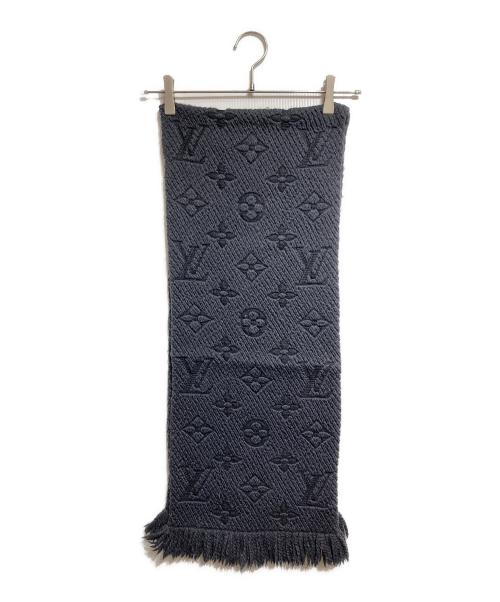 LOUIS VUITTON（ルイ ヴィトン）LOUIS VUITTON (ルイ ヴィトン) エシャルプ・ロゴマニア/Echarpe Logomania グレーの古着・服飾アイテム