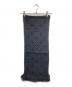 LOUIS VUITTON (ルイ ヴィトン) エシャルプ・ロゴマニア/Echarpe Logomania グレー：25000円