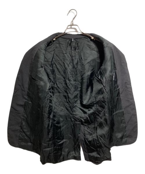 DIOR HOMME（ディオール オム）Dior Homme (ディオール オム) 2Bストライプジャケット グレー サイズ:52の古着・服飾アイテム