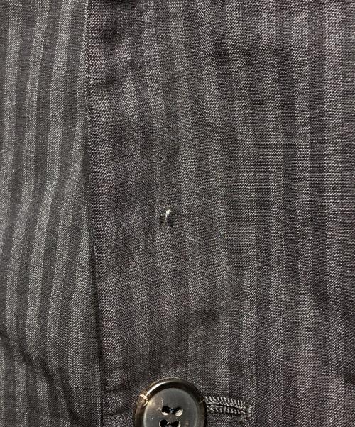 DIOR HOMME（ディオール オム）Dior Homme (ディオール オム) 2Bストライプジャケット グレー サイズ:52の古着・服飾アイテム