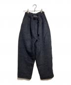 Obladaオブラダ）の古着「ウールフリースパンツ/Wool fleece pants」｜グレー