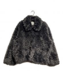 COELIE（コエリー）の古着「ファージャケット/Fur jacket」｜グレー