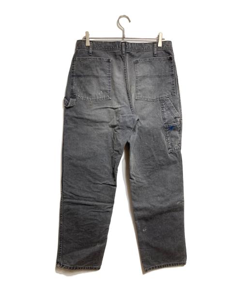 BOWWOW（バウワウ）BOWWOW (バウワウ) DOUBLE KNEE DUCK PAINTER PANTS AGEING/ダブルニー・ダック・ペインターパンツ グレー サイズ:XLの古着・服飾アイテム