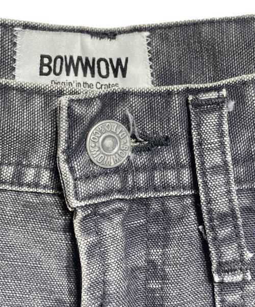 BOWWOW（バウワウ）BOWWOW (バウワウ) DOUBLE KNEE DUCK PAINTER PANTS AGEING/ダブルニー・ダック・ペインターパンツ グレー サイズ:XLの古着・服飾アイテム