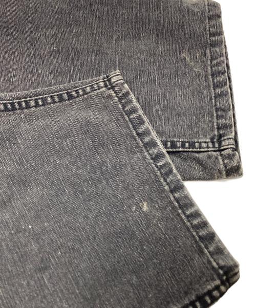 BOWWOW（バウワウ）BOWWOW (バウワウ) DOUBLE KNEE DUCK PAINTER PANTS AGEING/ダブルニー・ダック・ペインターパンツ グレー サイズ:XLの古着・服飾アイテム