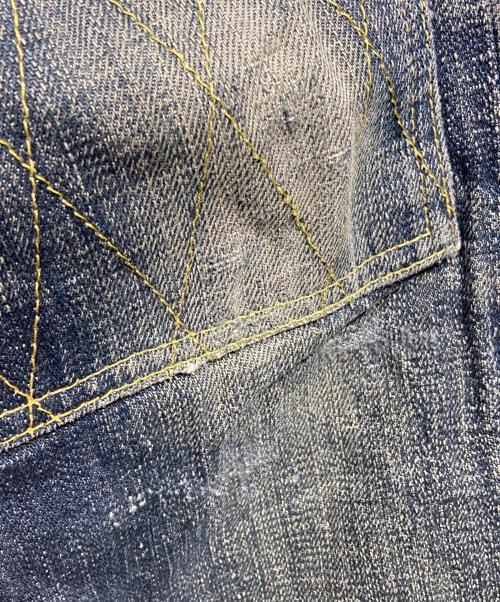 Trophy Clothing（トロフィークロージング）TROPHY CLOTHING (トロフィークロージング) 1606ダブルニーダートデニムパンツ/1606 Double-Knee Dirt Denim Pants インディゴ サイズ:32の古着・服飾アイテム