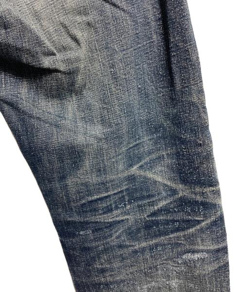 Trophy Clothing（トロフィークロージング）TROPHY CLOTHING (トロフィークロージング) 1606ダブルニーダートデニムパンツ/1606 Double-Knee Dirt Denim Pants インディゴ サイズ:32の古着・服飾アイテム