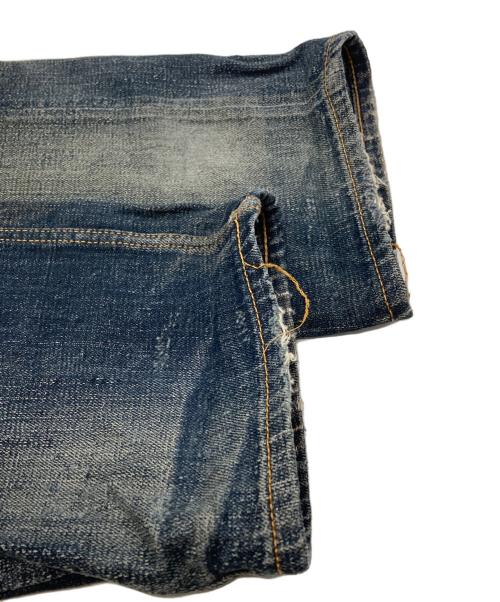 Trophy Clothing（トロフィークロージング）TROPHY CLOTHING (トロフィークロージング) 1606ダブルニーダートデニムパンツ/1606 Double-Knee Dirt Denim Pants インディゴ サイズ:32の古着・服飾アイテム