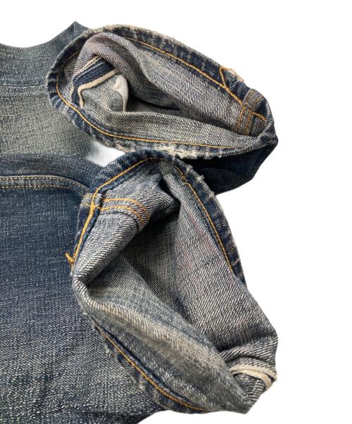 Trophy Clothing（トロフィークロージング）TROPHY CLOTHING (トロフィークロージング) 1606ダブルニーダートデニムパンツ/1606 Double-Knee Dirt Denim Pants インディゴ サイズ:32の古着・服飾アイテム