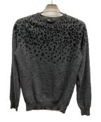 KOLORカラー）の古着「エアリースパンウール V-NECK ニット/16WCM-N10304」｜グレー