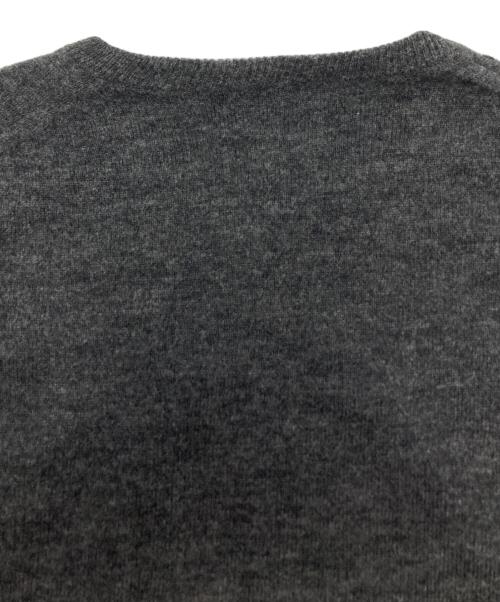 KOLOR（カラー）KOLOR (カラー) エアリースパンウール V-NECK ニット/16WCM-N10304 グレー サイズ:Sの古着・服飾アイテム