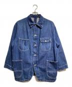 Porter Classicポータークラシック）の古着「STEINBECK DENIM COVERALLS/スタインベック デニム カバーオール」｜インディゴ