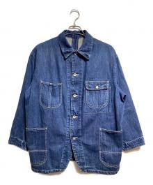 Porter Classic（ポータークラシック）の古着「STEINBECK DENIM COVERALLS/スタインベック デニム カバーオール」｜インディゴ